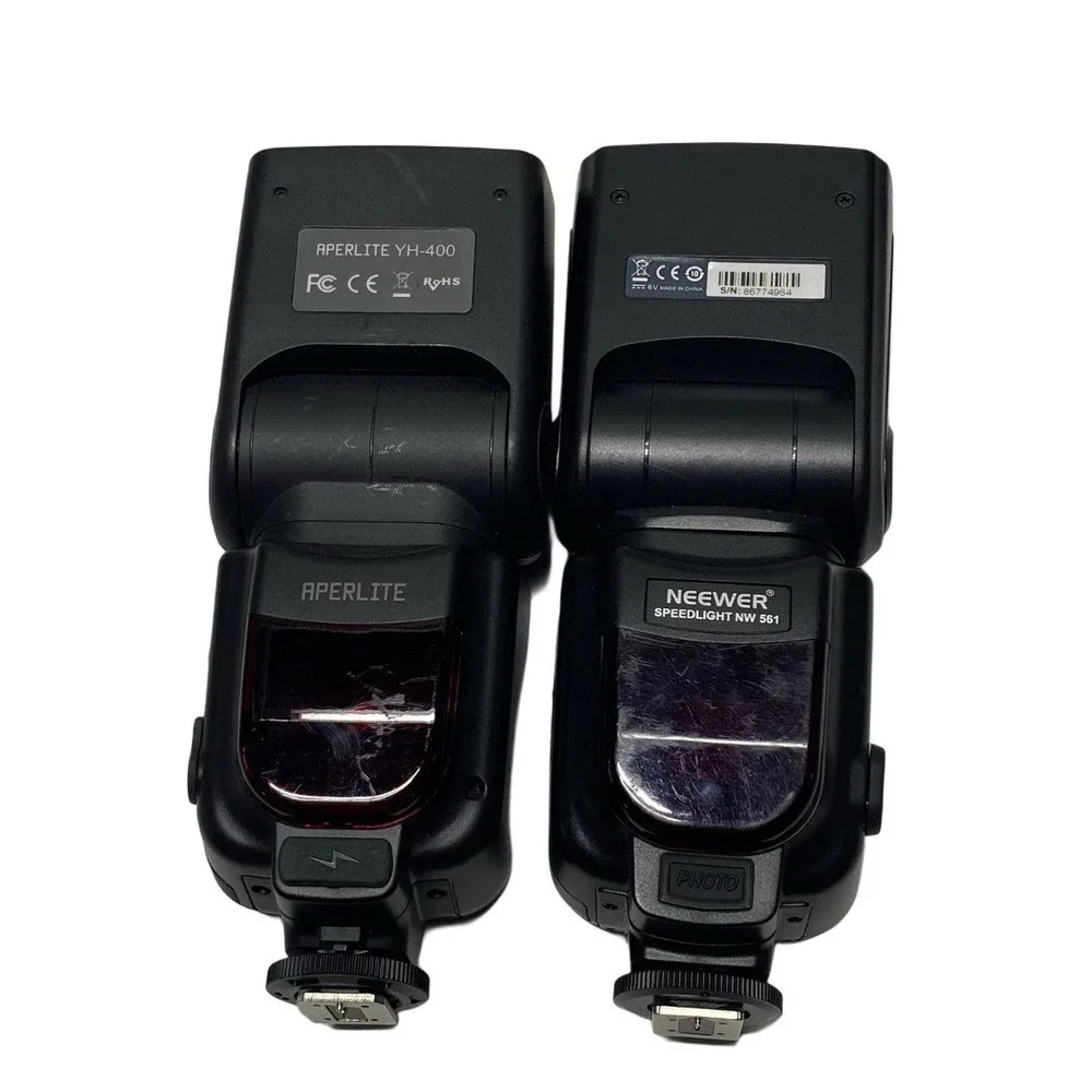 Lot of 5 Youngnuo Assorted Digital Camera Flashes Photography Pictures Photo‎